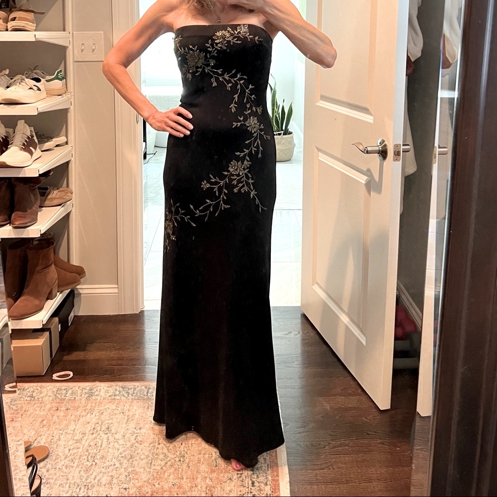 Rimini Strapless Evening Gown
